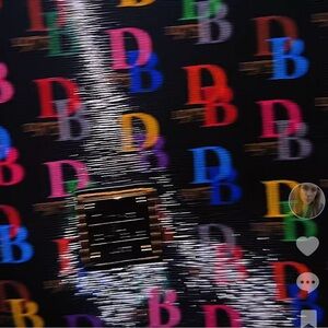 Dooney & Bourke Multicolor Logo Tote